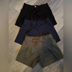 I’m selling three pairs of shorts together